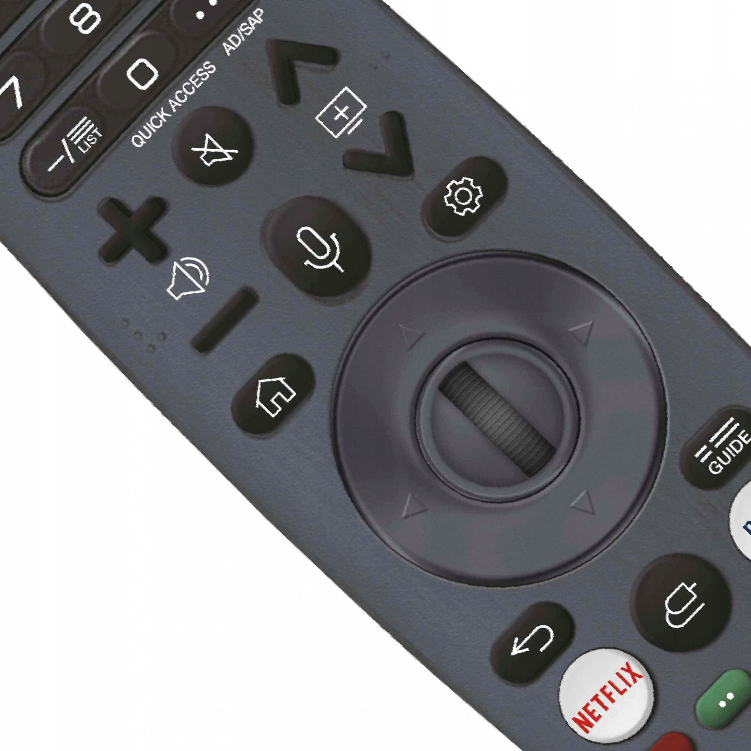 Telekomandë TV Sencor SLE MAGIC RCU, për Smart TV Sencor SLE XX800TCSB, e zezë