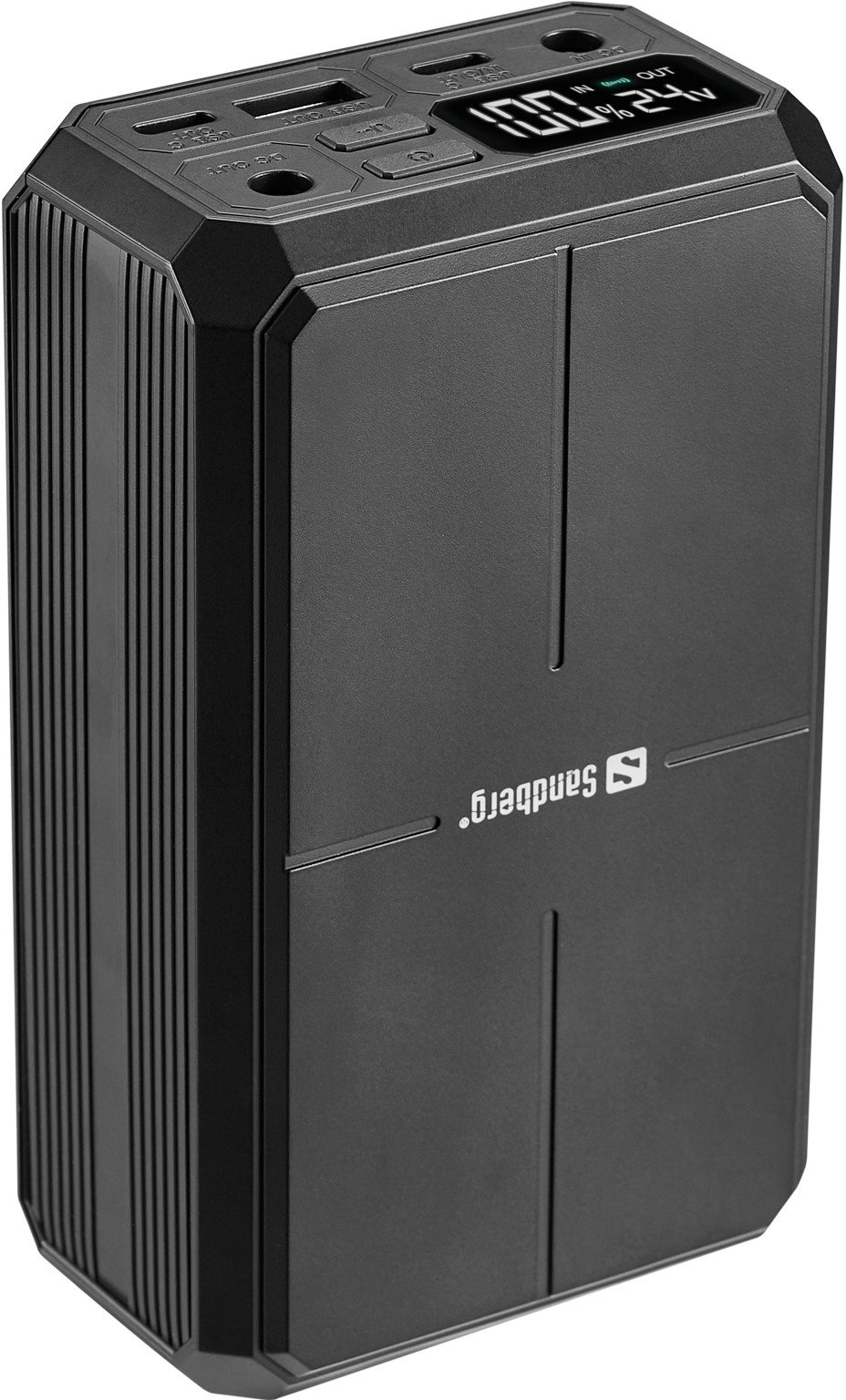 Karikues portativ Sandberg Laptop Powerbank 27000 PD100W, 27000 mAh, USB C PD, i zi