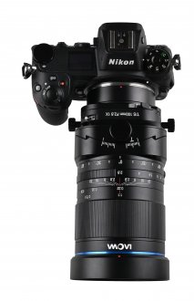 Objektiv makro Laowa 100mm f/2.8 Tilt Shift, 1X, për Nikon Z