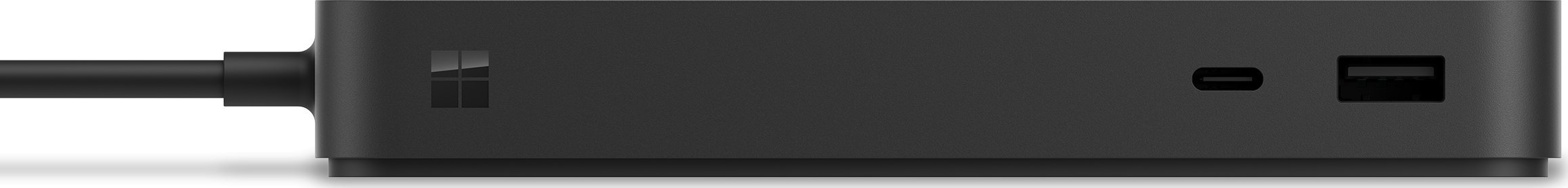 Адаптер Microsoft Surface Thunderbolt 4, повеќе порти, поддршка до 2 монитори 4K, црн