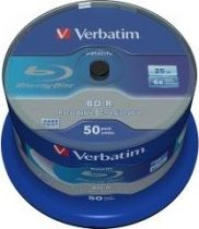 CD Verbatim BD-R, 25GB, 6x50 copë CD Verbatim BD-R, 25GB, 6x50 copë