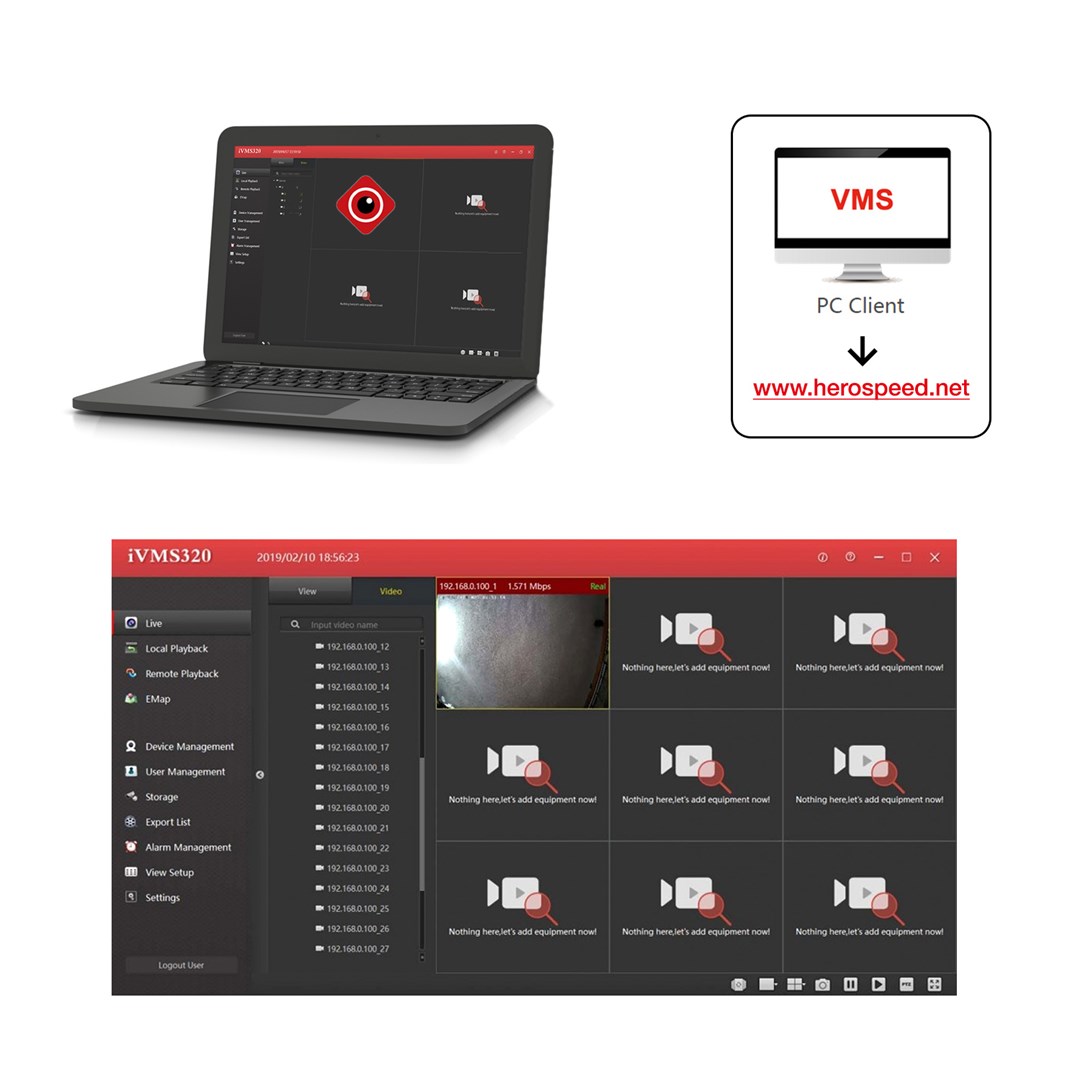 Kamerë IP Maclean MCTV-515, 5 MP, e bardhë