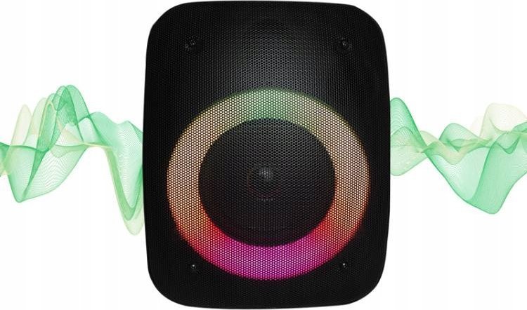 Kutizë Bluetooth LTC 4", USB SD AUX FM, 4000mAh, e zezë