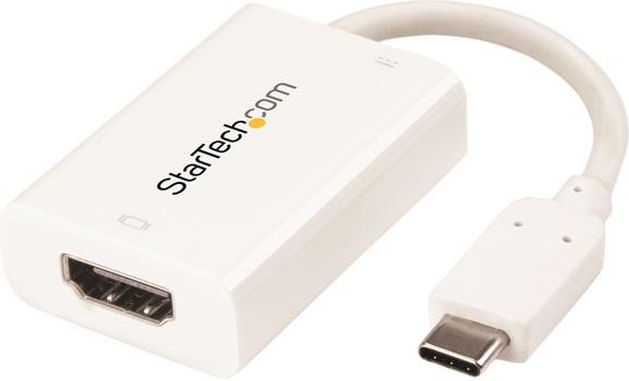 Adapter StarTech USB USB-C - HDMI, i bardhë (CDP2HDUCPW)
