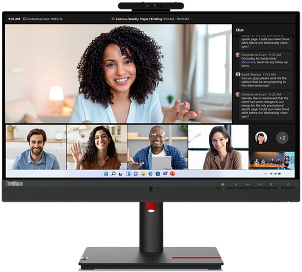 Monitor Lenovo ThinkVision T24mv-30, 23.8", FHD