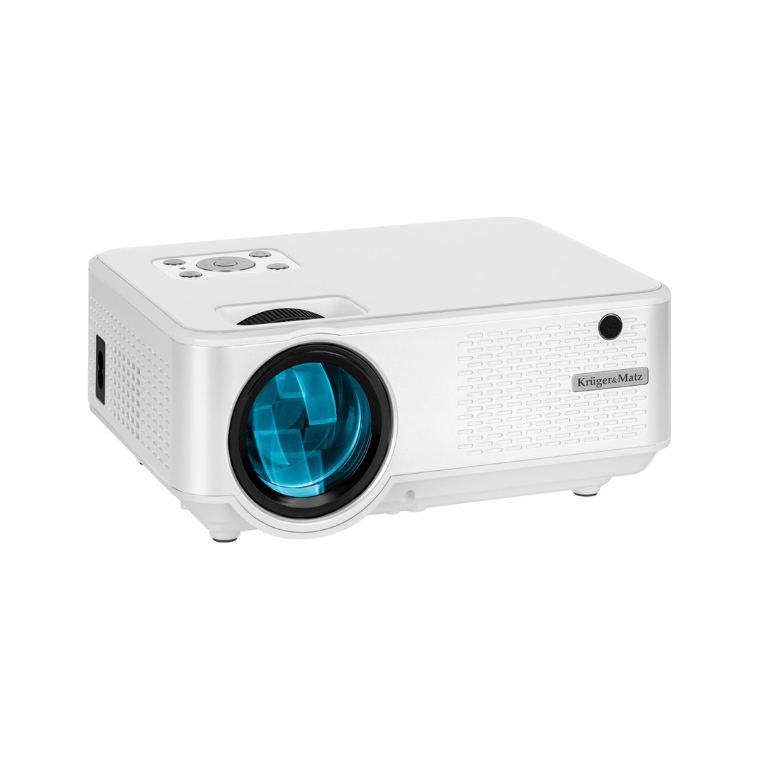 Projektor Kruger & Matz V-LED20 LED FullHD, 1080p, i bardhë