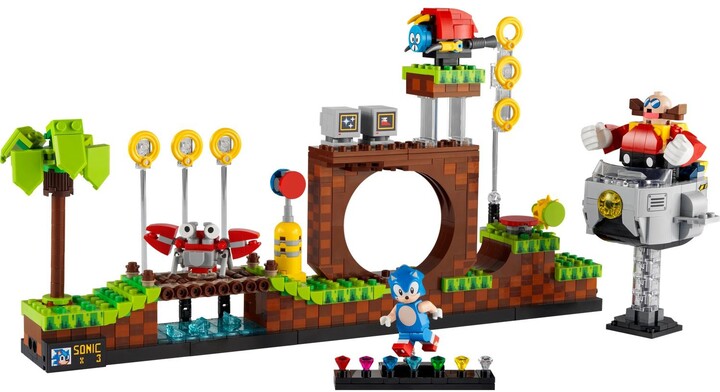 Set LEGO® 21331 Sonic the Hedgehog™ – Green Hill Zone, 1125 pjesë