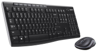 Set tastierë dhe mi Logitech MK270, wireless, USB, i zi