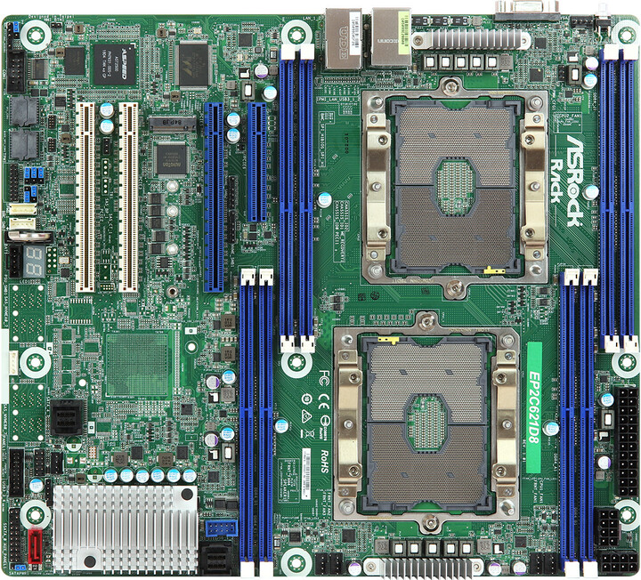 Слика на Матична плоча ASRock EP2C621D8 - Intel C621