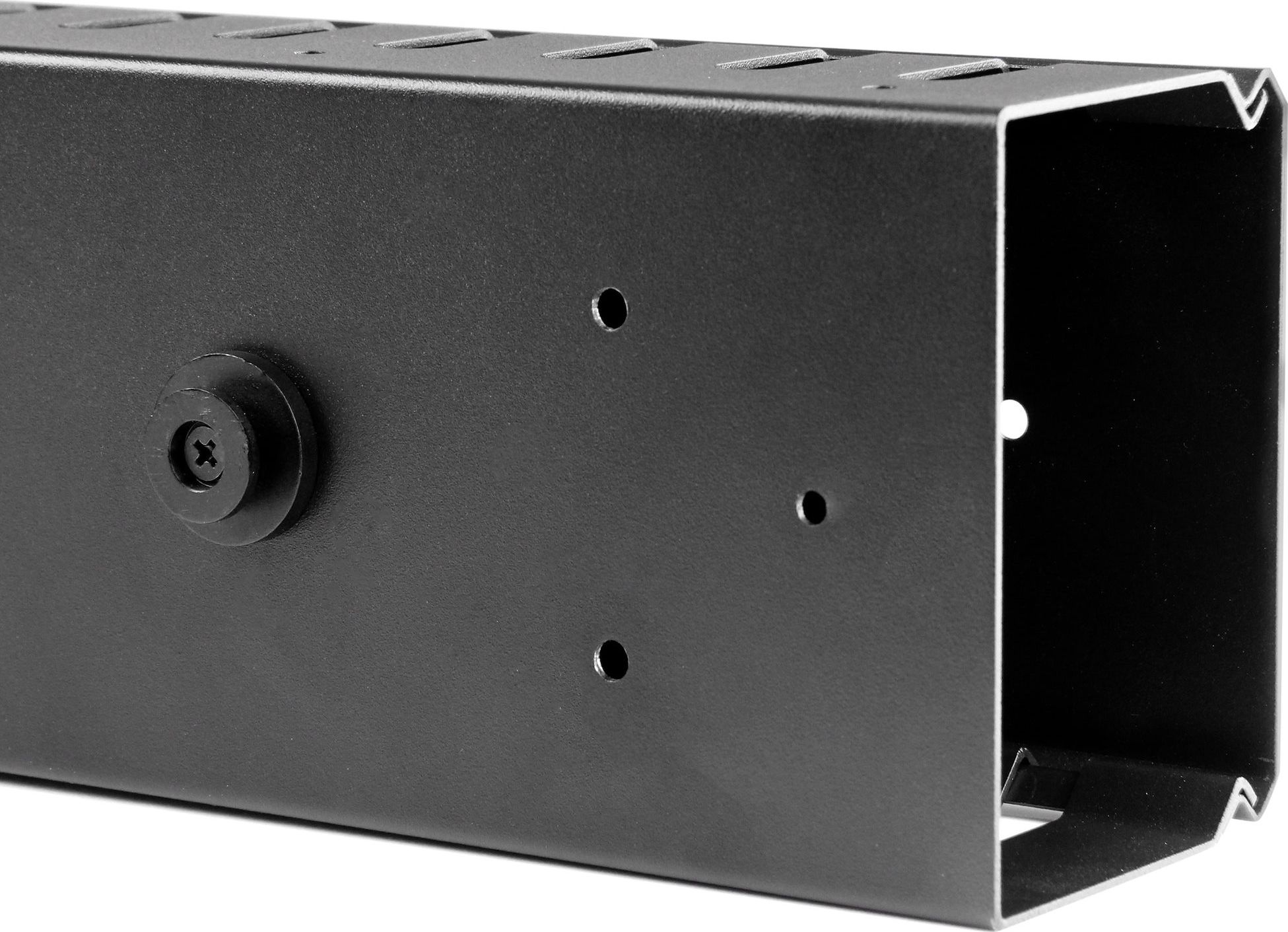 Organizues vertikal kabllosh StarTech.com, 3 ft, 0U, i zi