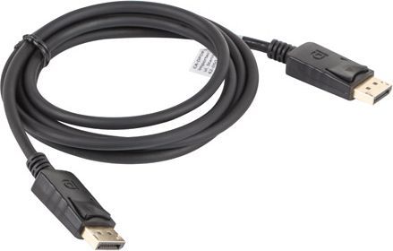 Kabllo Lanberg DisplayPort – DisplayPort, 1.8m, e zezë