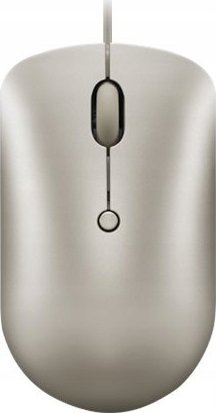 Maus Lenovo 540 Compact, USB C, me kabllo, ngjyrë rërë