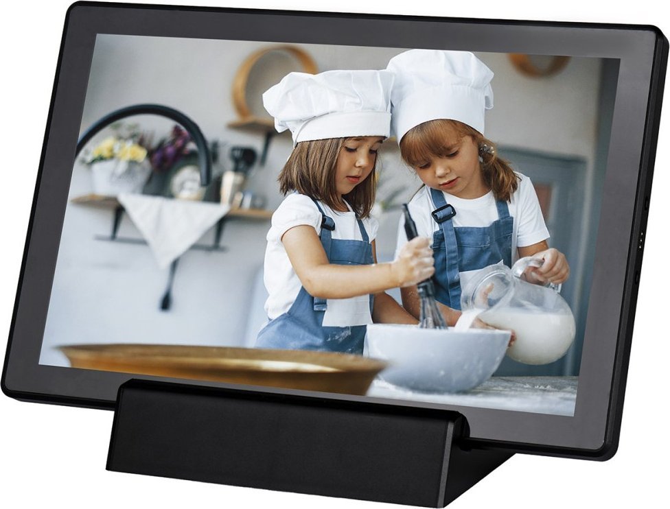 Kornizë foto dixhitale Denver FRAMEO, 10.1" IPS HD, 16GB, e zezë