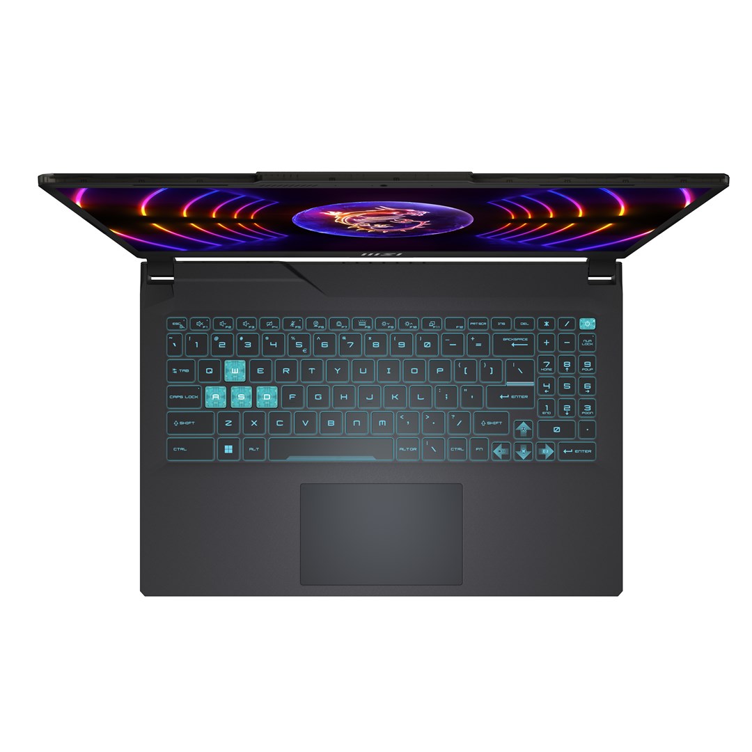 Лаптоп MSI Cyborg 15 A13VF-1485XPL, 15,6", Intel Core i5-13420H, 16GB DDR5-SDRAM, 512GB SSD, NVIDIA GeForce RTX 4060, сив
