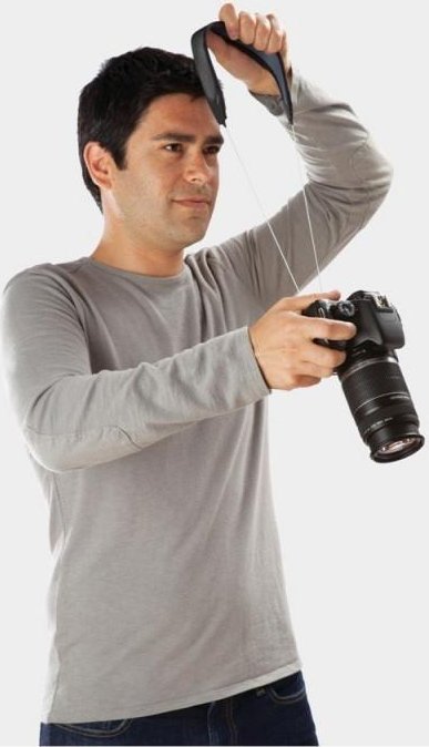 Рипче за камера Џоби 3 Way Camera Strap, дизајн 3 во 1, црно