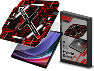 Xham mbrojtës hibrid GrizzGlass HybridGlass Easy për Samsung Galaxy Tab S9 Ultra S10 Ultra, transparent