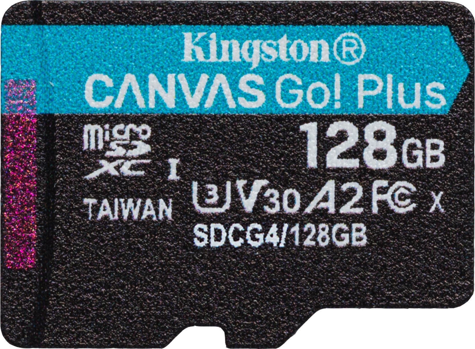 Kartelë memorie Kingston Canvas Go Plus Gen4, 128GB, MicroSDXC A2 U3, pa adapter