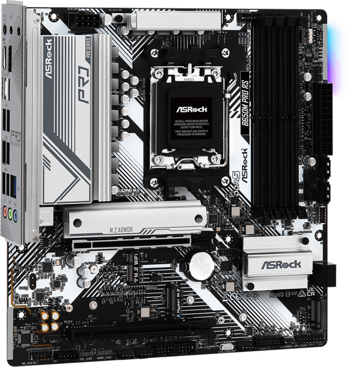 Pllakë amë ASRock B650M Pro RS - AMD B650