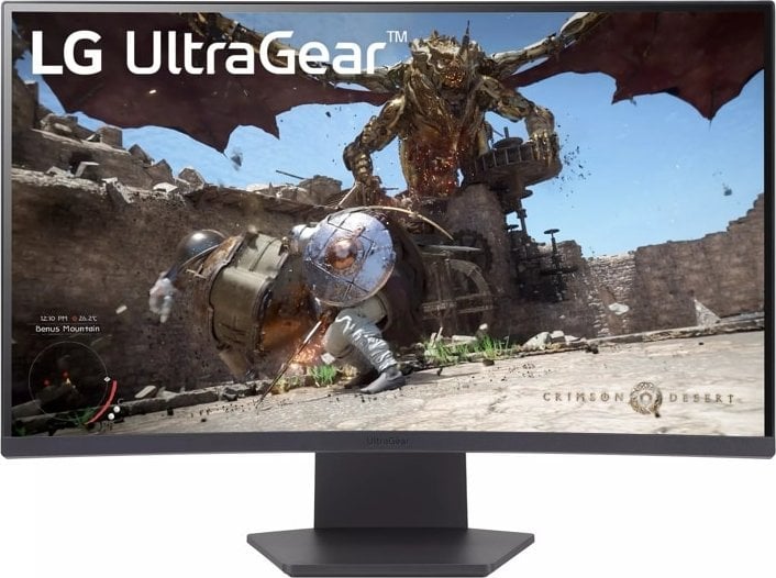 Monitor LG UltraGear 27GS60QC-B, 27", 180Hz, 1ms, i zi