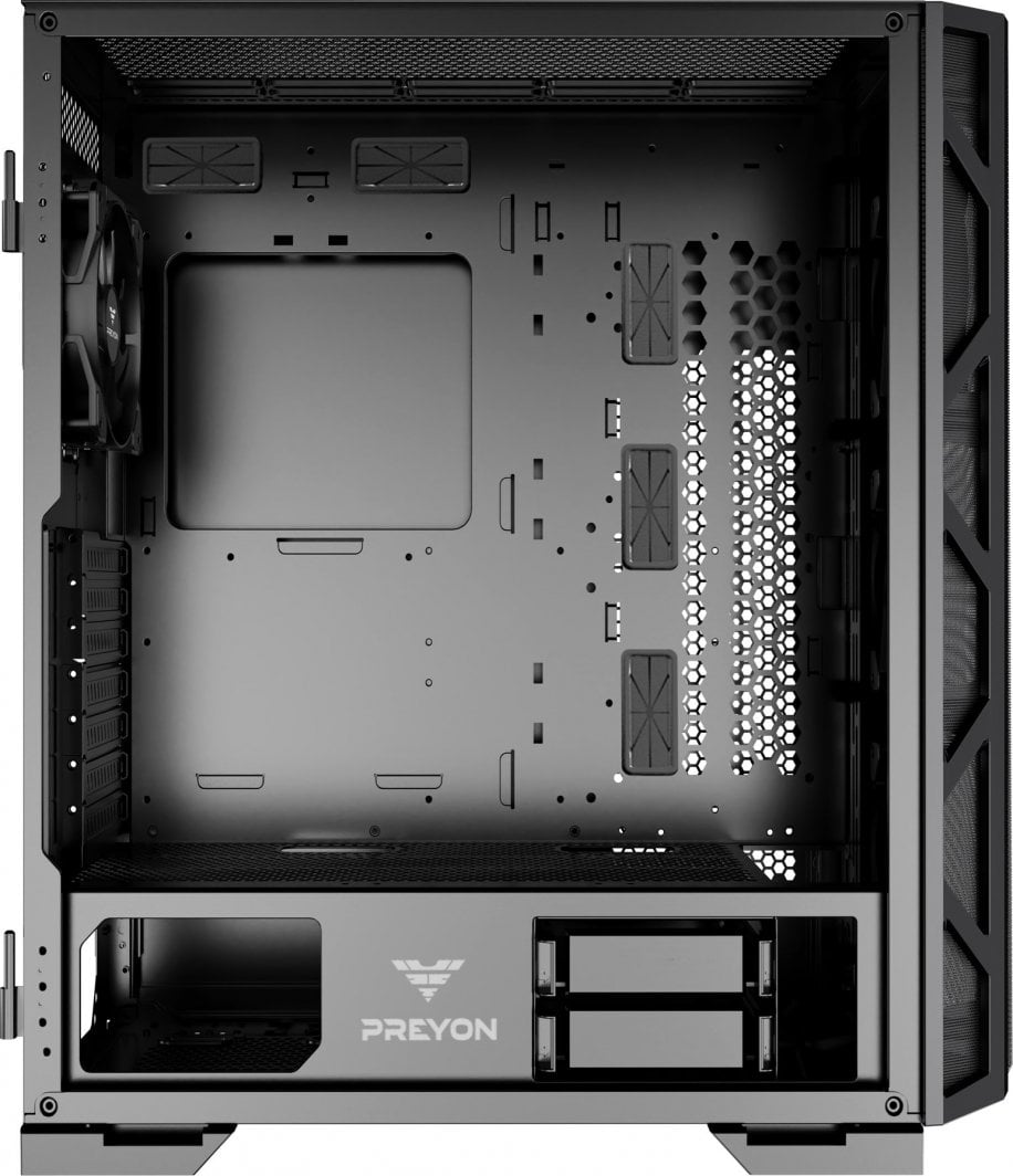 Kasë Preyon Nest Meshy (PRENM02B), e zezë