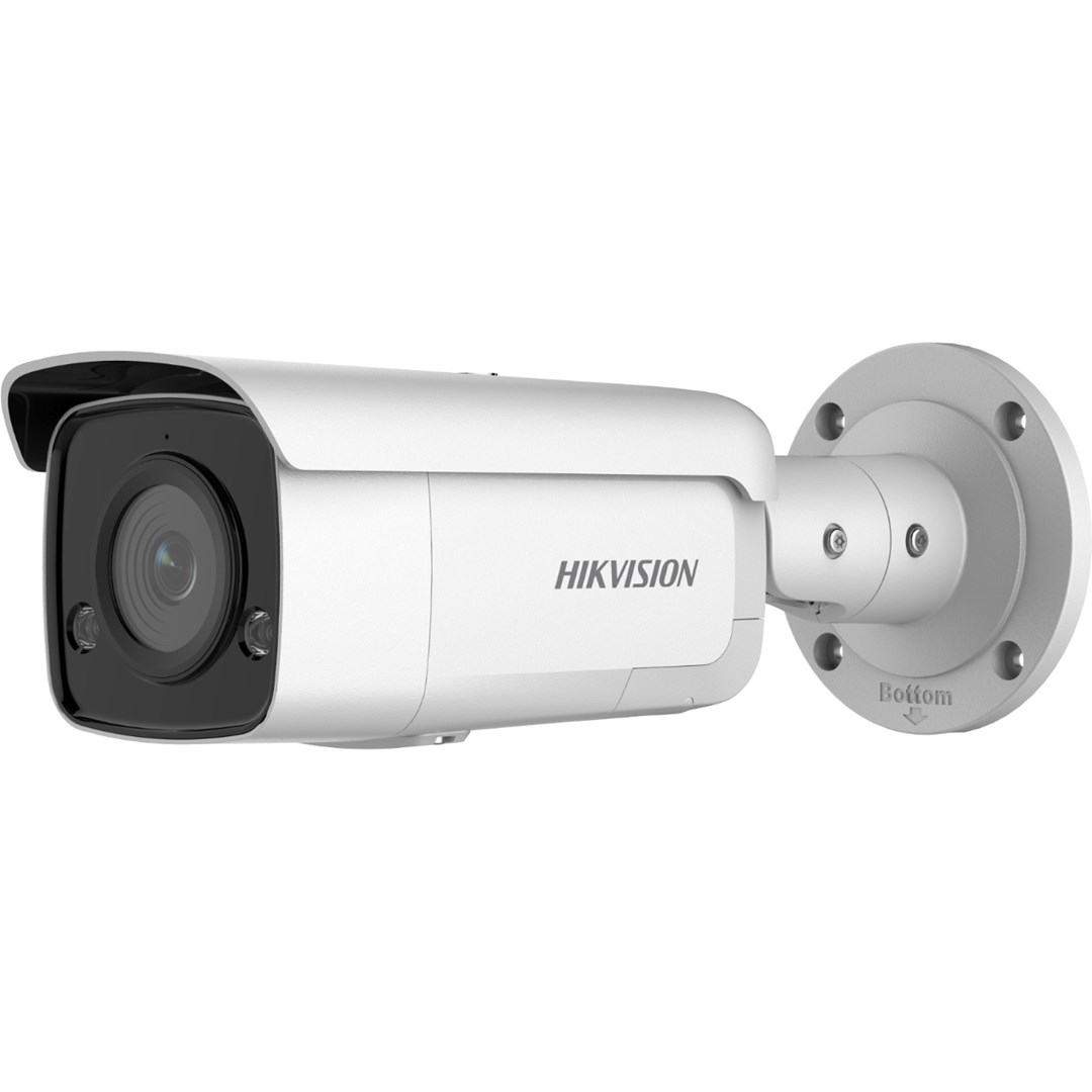 Kamerë sigurie Hikvision DS-2CD2T46G2-ISU/SL, 4 MP, 2688 x 1520, me mikrofon të integruar, me detektim të lëvizjes, e bardhë