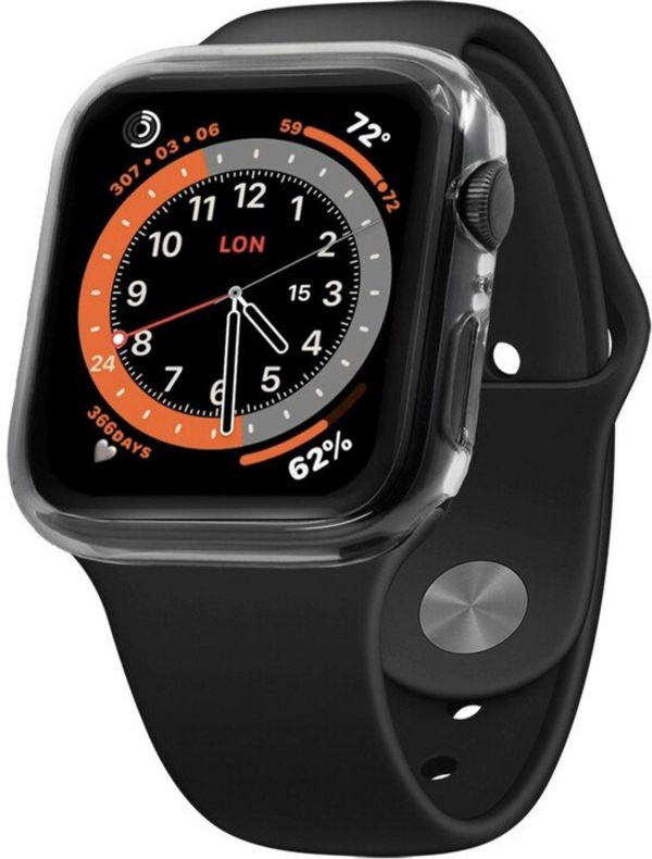 [OUTLET] Mbrojtëse FIXED Pure me xham mbrojtës për Apple Watch 45mm, e tejdukshme