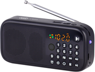 Radio portative Trevi DR 7F40 BT, Bluetooth, e zezë