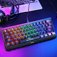 Tastierë gaming Marvo KG962G EN R, mekanike, RGB, switche të kuqe, e zezë