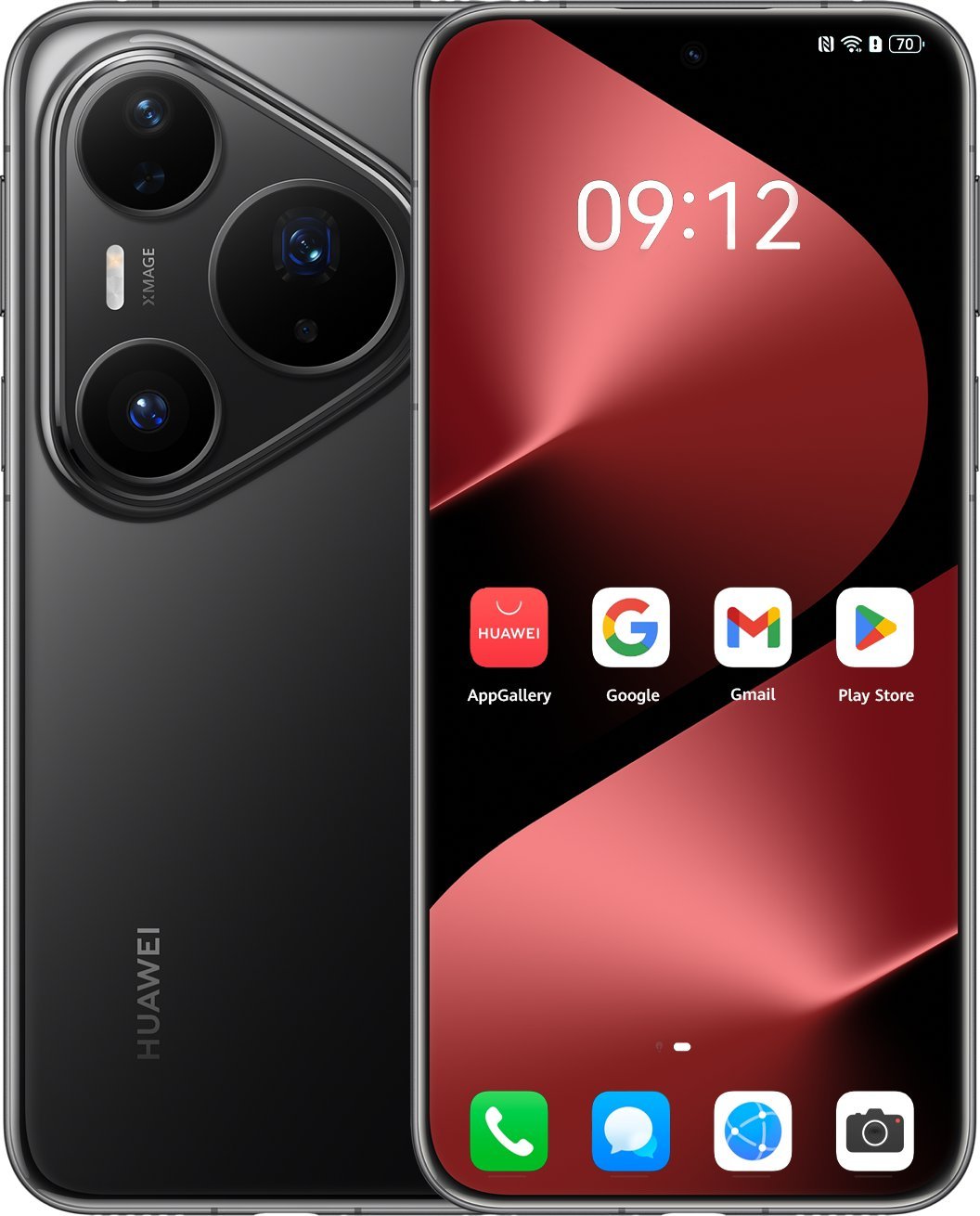 Телефон Huawei P80 Pro, 512GB, Dual SIM, црн