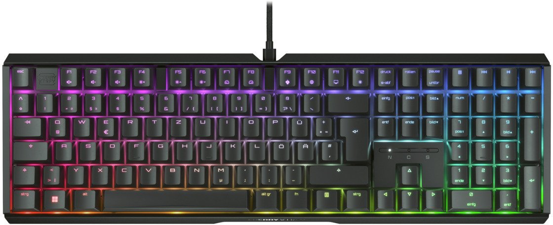 Tastierë CHERRY XTRFY MX 3.1, mekanike, ndriçim RGB, e zezë
