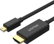 Adapter AV Unitek Mini DisplayPort në HDMI V1152A, 4K, i zi