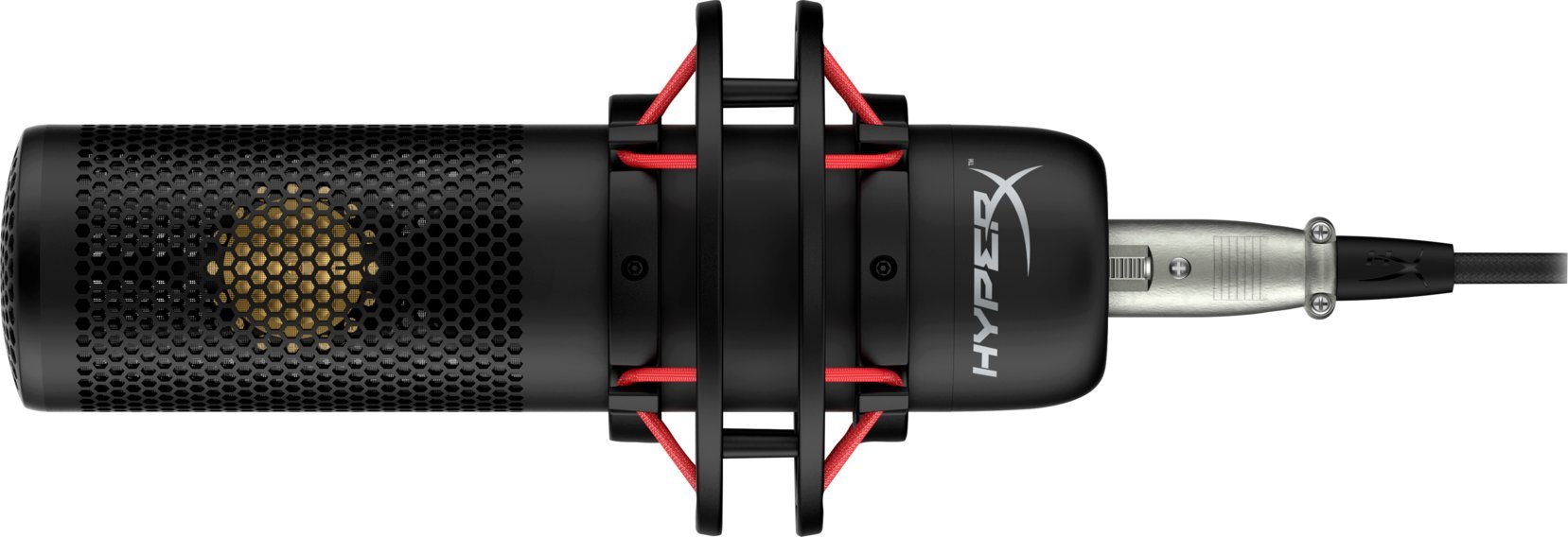 Mikrofon kondensator HyperX ProCast 699Z0AA, XLR, me shock mount dhe pop filter, i zi