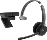 Безжични слушалки Cisco Headset 721, Bluetooth, за канцеларии и кол центар, црни