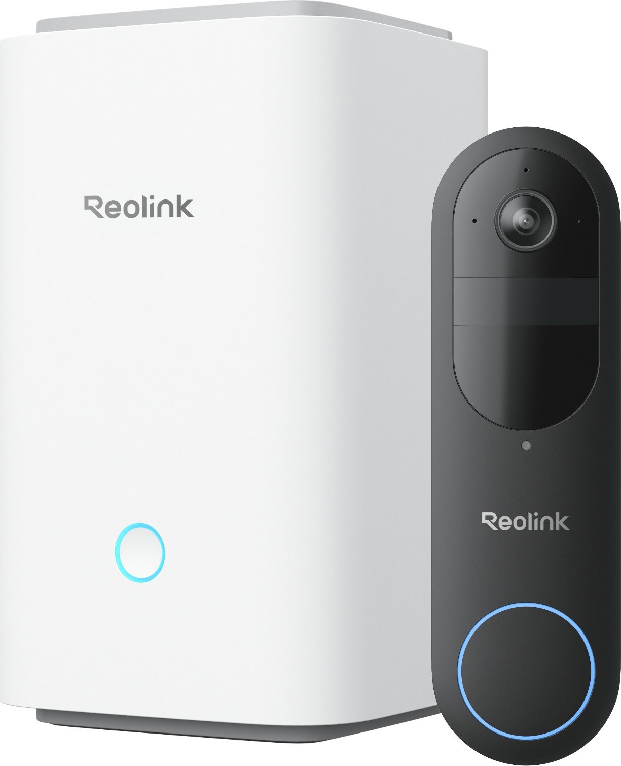 Zвонче за врата со камера Reolink D340B, 2K, WiFi, со хаб