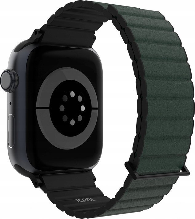 Byzylyk për Apple Watch JCPal FlexDuo, 38/40/41mm, dyngjyrësh i zi dhe jeshile Midnight