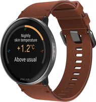 Ora sportive Polar Ignite 3 Titanium, GPS, ekran 1.28" AMOLED, kafe
