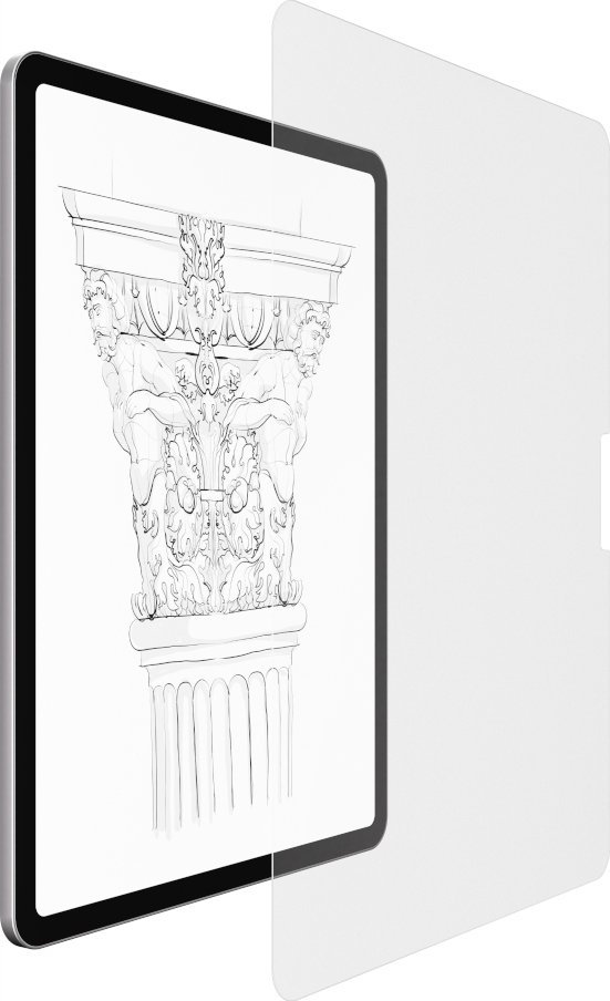 Заштитна фолија за екран NEXT ONE Paper Texture Scribble, за iPad Air 13" M2, мат, проѕирна
