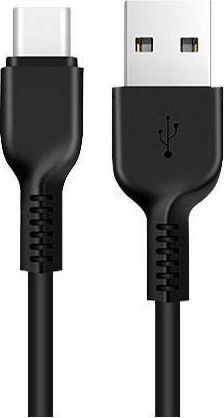 Kabllo USB Hoco X20, USB A në USB C, 2 m, i zi