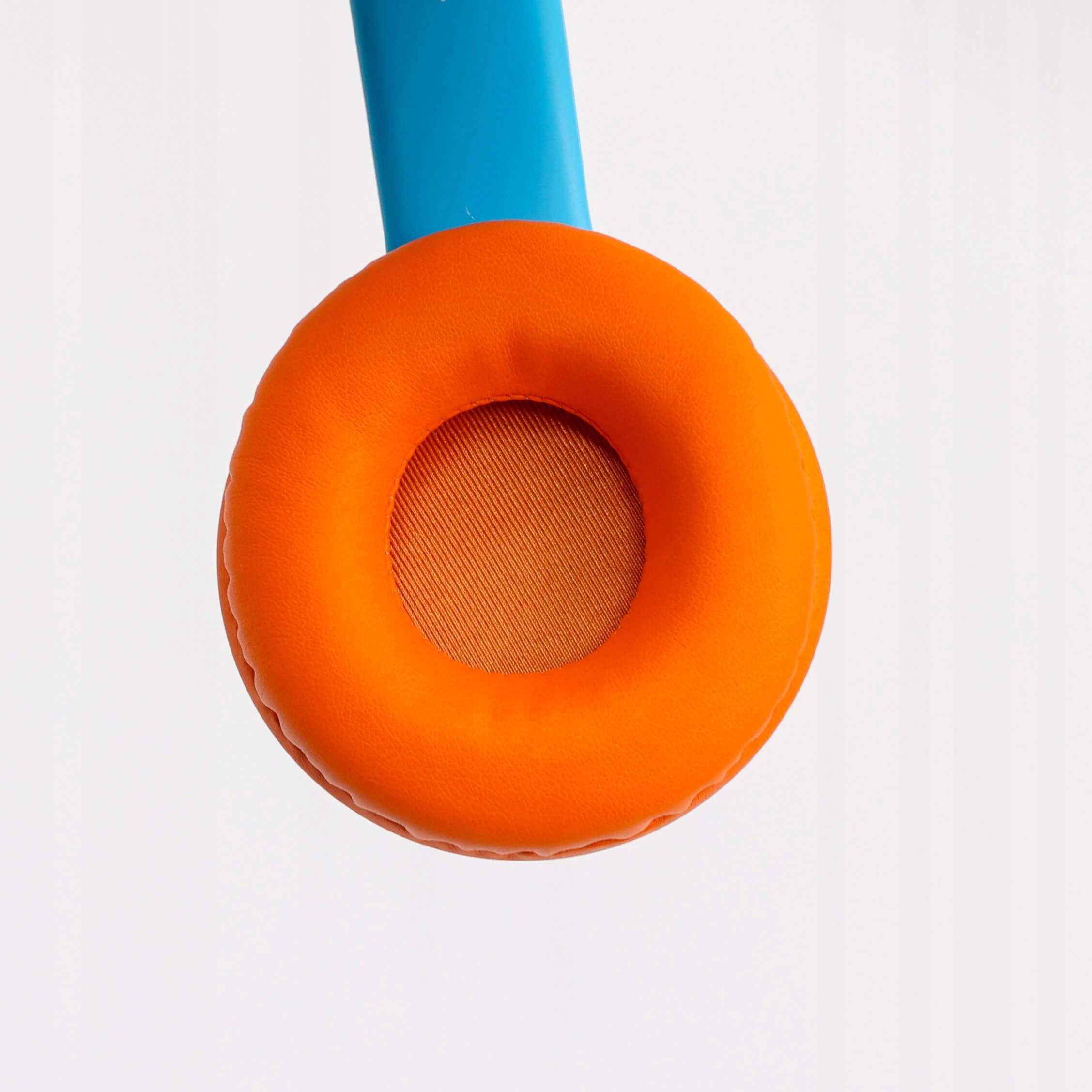 Kufje pa tela PowerLocus PLED, Bluetooth, me mikrofon, blu portokalli