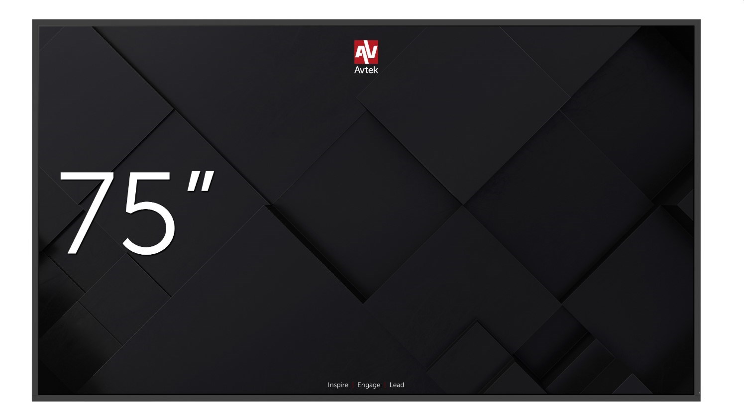 Monitor AVTEK MONITOR INFORMACION, 75", 3840 x 2160, i zi