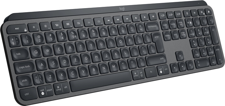 [OUTLET] Tastierë Logitech MX Keys, CZ/SK, e zezë/grafit