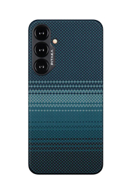 Mbrojtëse për celular Pitaka MagEZ 4, për Samsung Galaxy S24 +, e kaltër