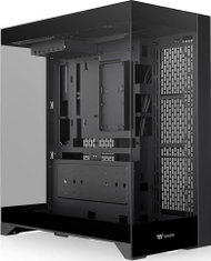 Куќиште за компјутер Thermaltake CTE E550 TG, mid tower, калено стакло, црно