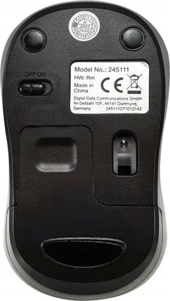 Maus wireless Equip Comfort, optik, ergonomik, blu