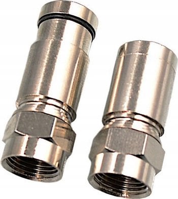 Компресионен конектор F RGTec RG6, дијаметар 4.8 mm, метален