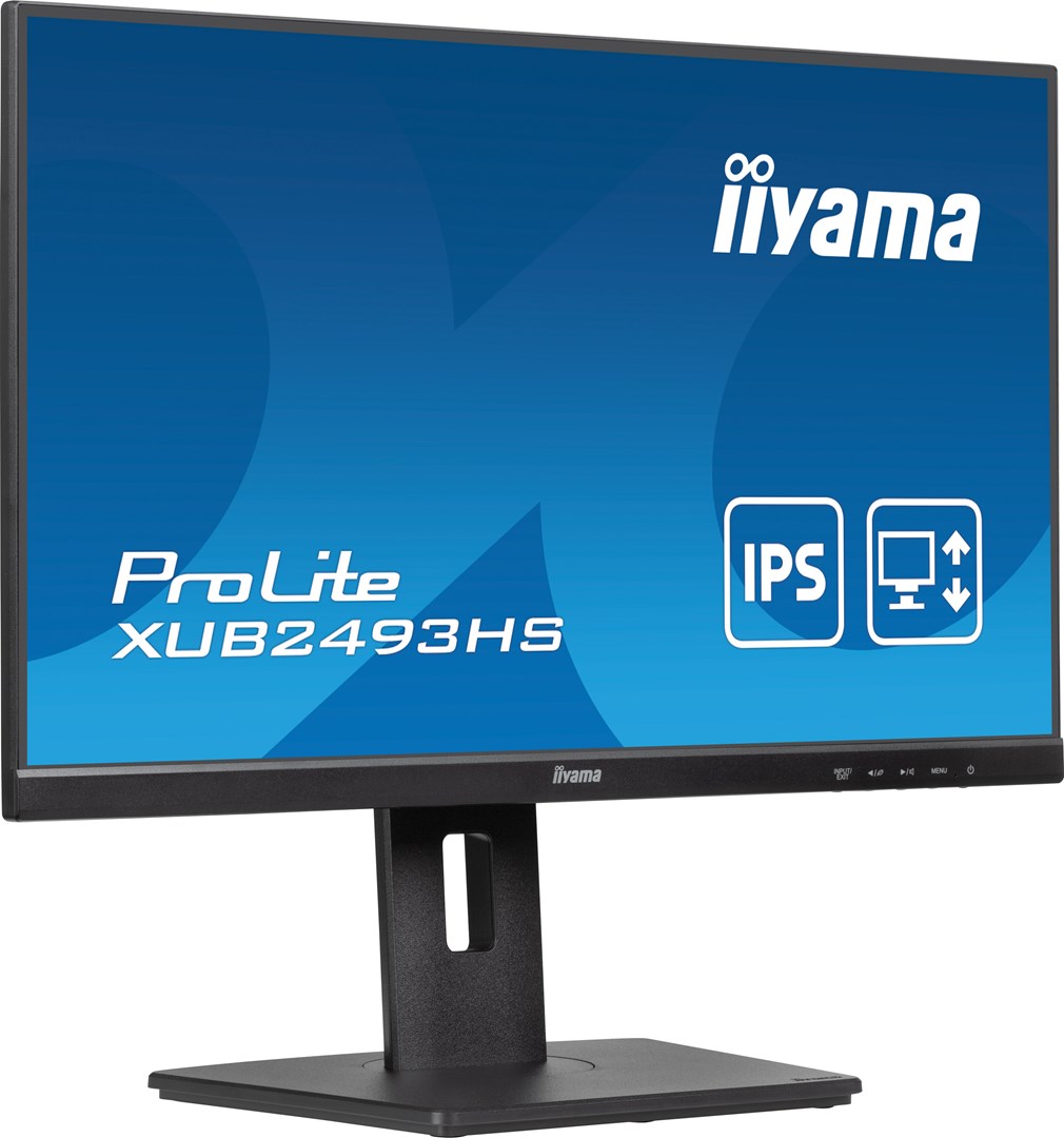 Monitor iiyama ProLite XUB2493HS-B6, 23.8", 1920 x 1080, Full HD, i zi