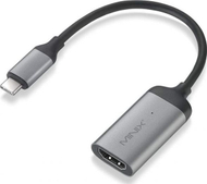 Konvertues Minix USB-C në HDMI, i argjendtë