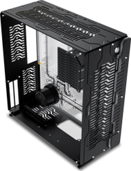 Kasë Singularity Wraith, e zezë, Midi Tower