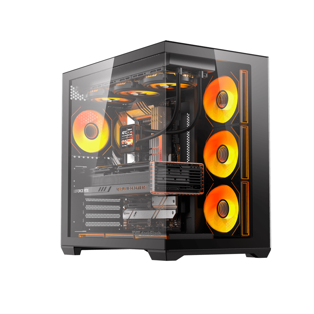 Kasë Darkflash Case C280, Mid-Tower, e zezë