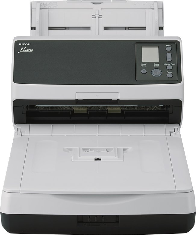 Скенер за документи Fujitsu fi-8290, ADF 100 листови, 600 dpi, црно-бел